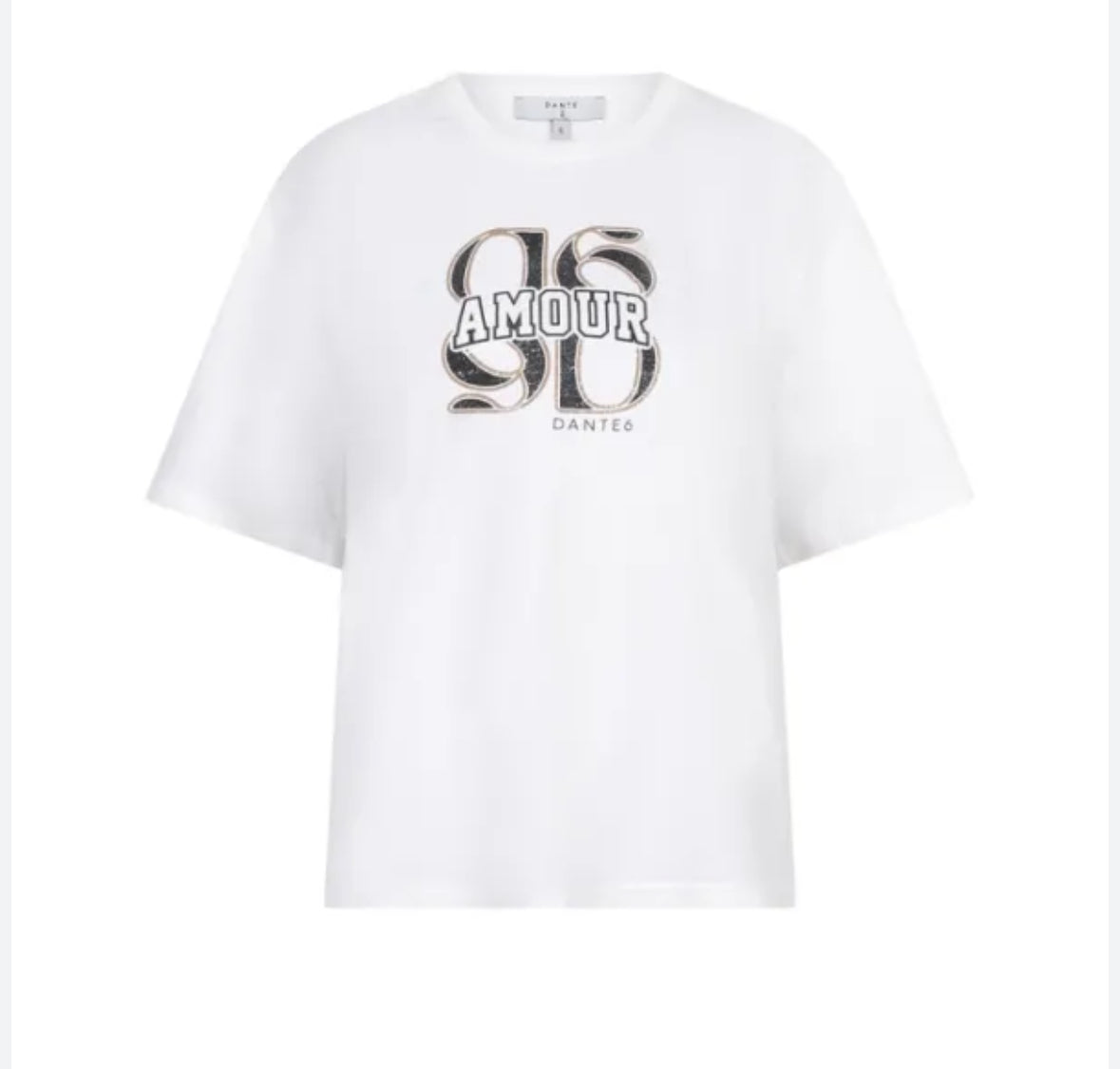 DANTE6 Riot Monogram tee