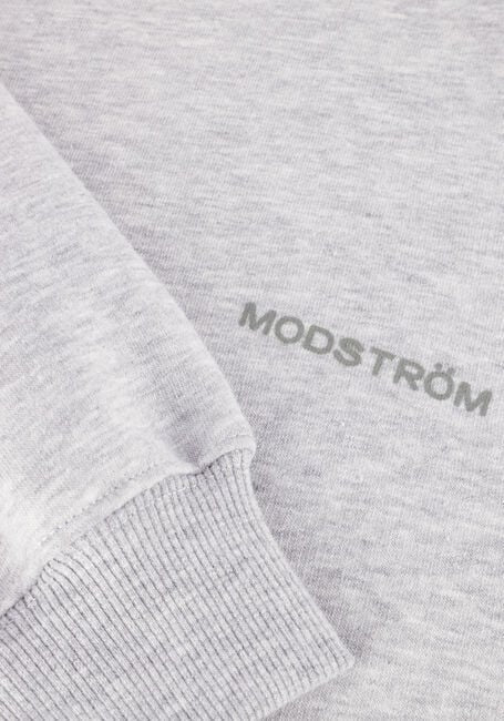 MODSTRÖM logo sweater grijs