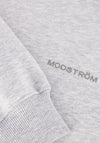 MODSTRÖM  logo  sweater grijs